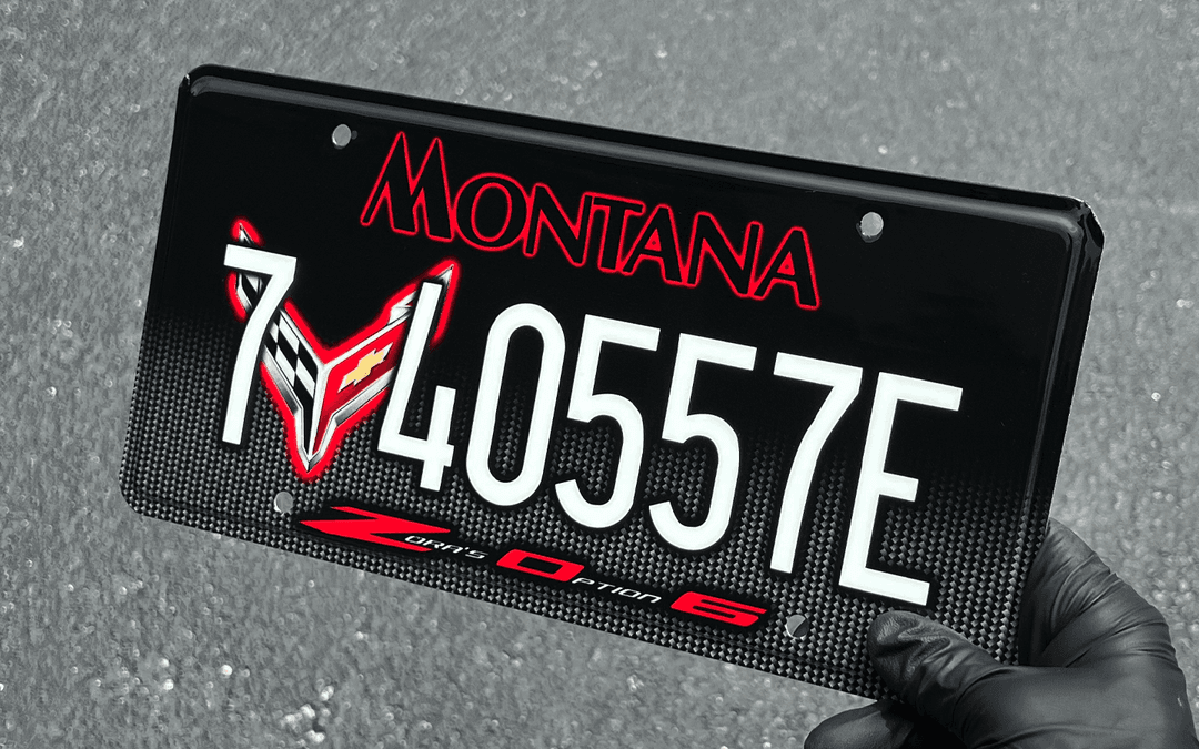 Montana License Plate