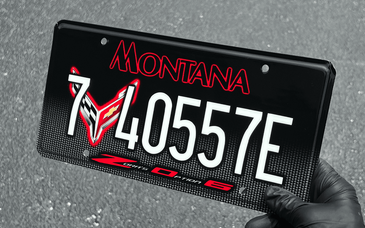 Montana License Plate
